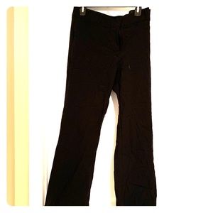 Plus Size Classic Business Black Boot Cut Trouser